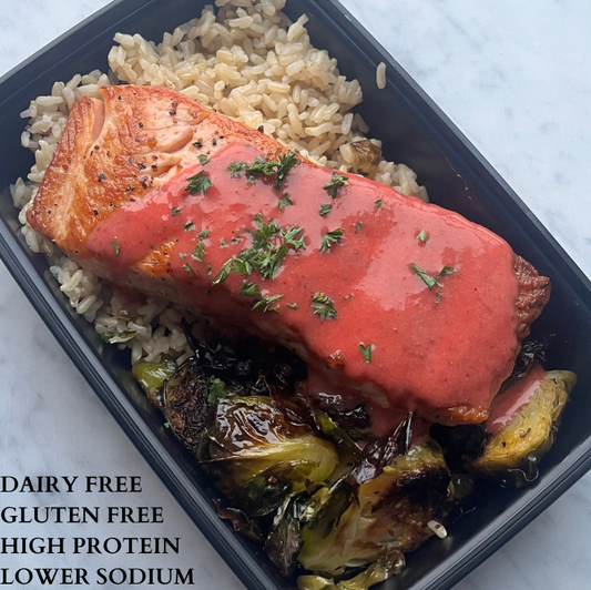 Salmon With Strawberry Vinaigrette