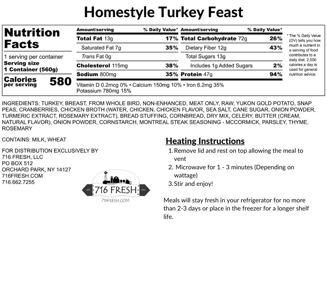 Homestyle Turkey Feast