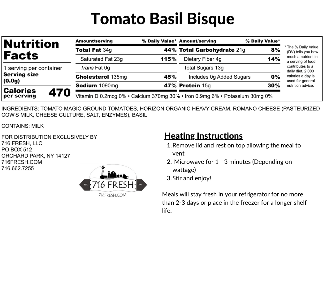 Tomato Basil Bisque