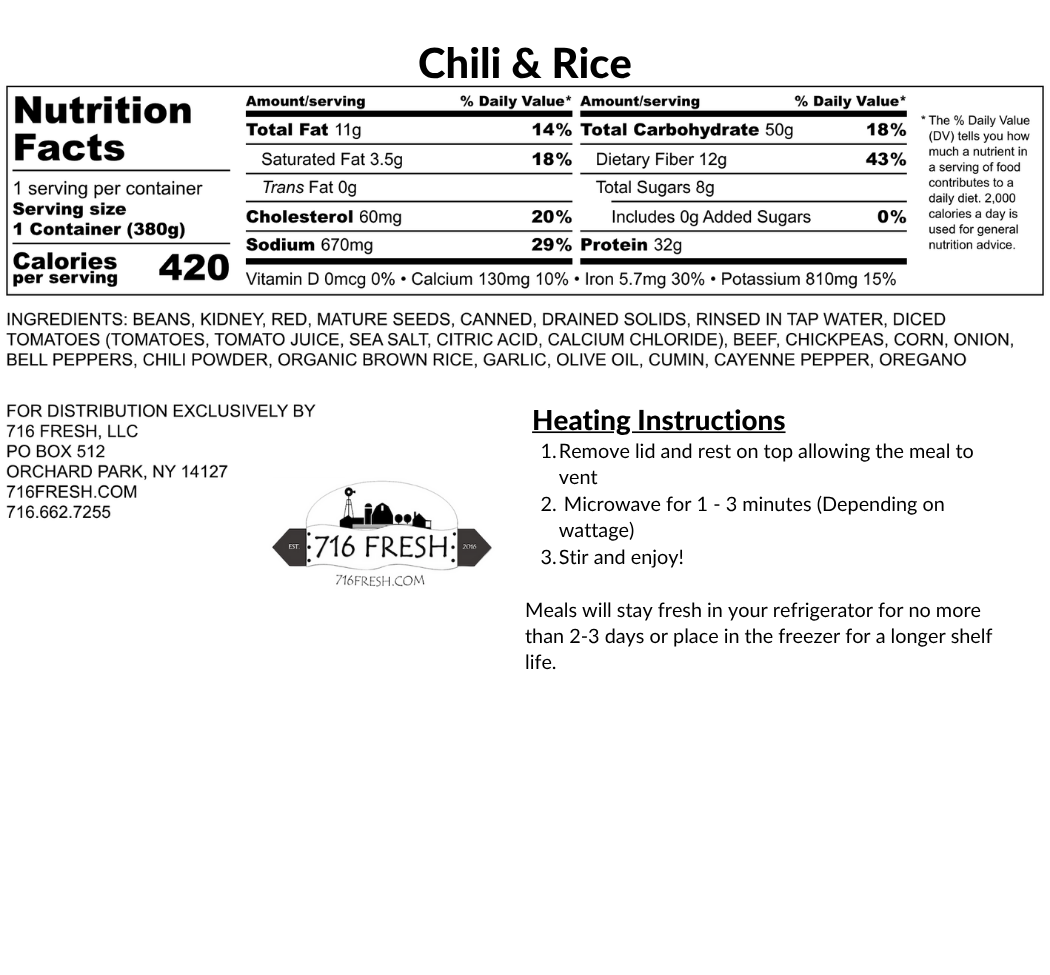 Chili & Rice