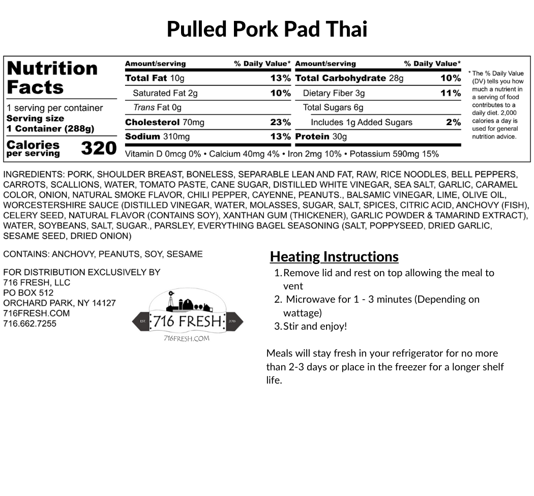 Pulled Pork Pad Thai