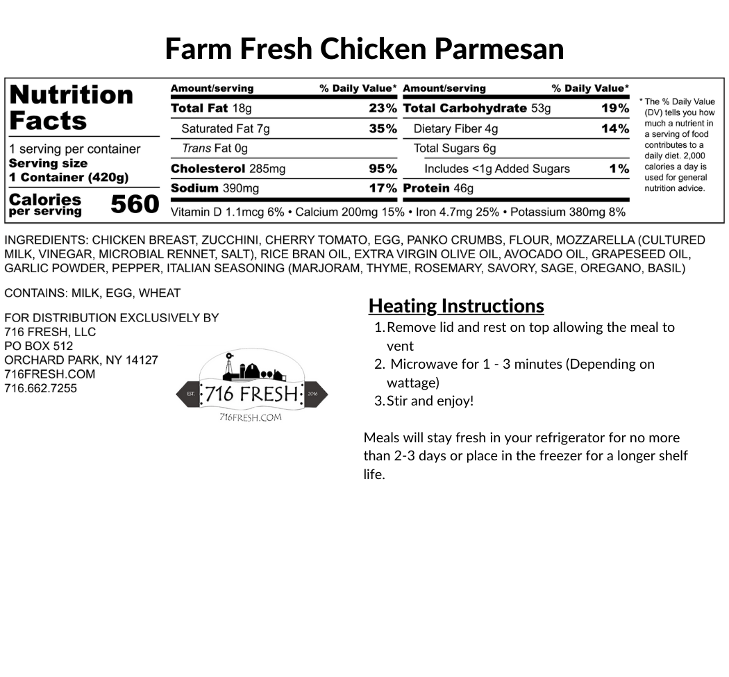 Farm Fresh Chicken Parmesan