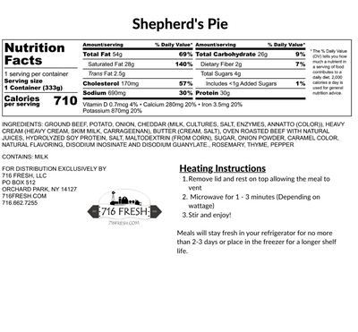 Shepherd’s Pie, GF