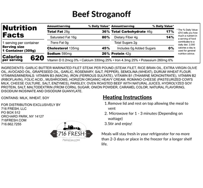 Beef Stroganoff