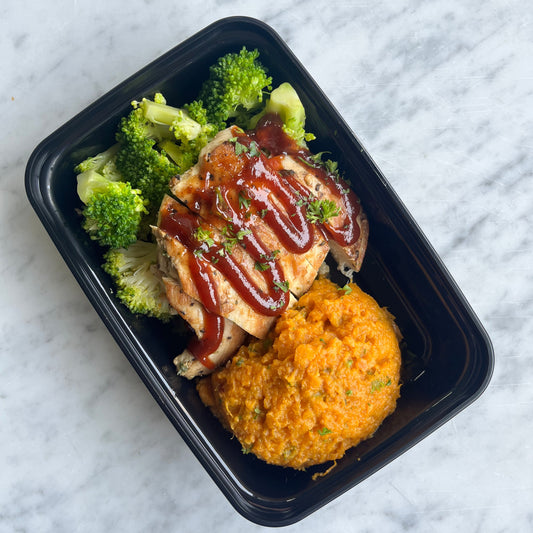 Large BBQ Chicken, Sweet Potato & Broccoli, GF