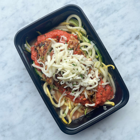 Chicken a la Vodka-Zoodle, GF