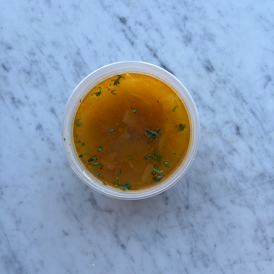 Corned Beef & Cabbage Soup, GF