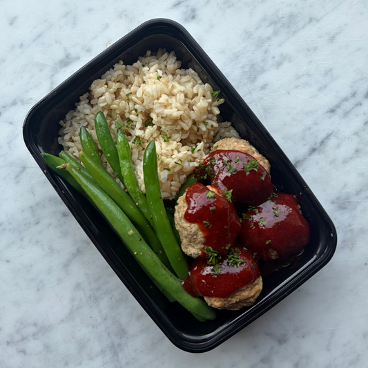 Large Loganberry BBQ Meatballs