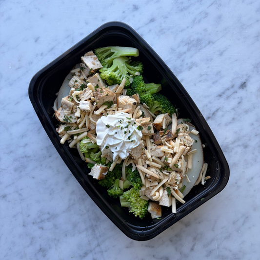 Chicken Smoked Gouda Baked Potato, GF