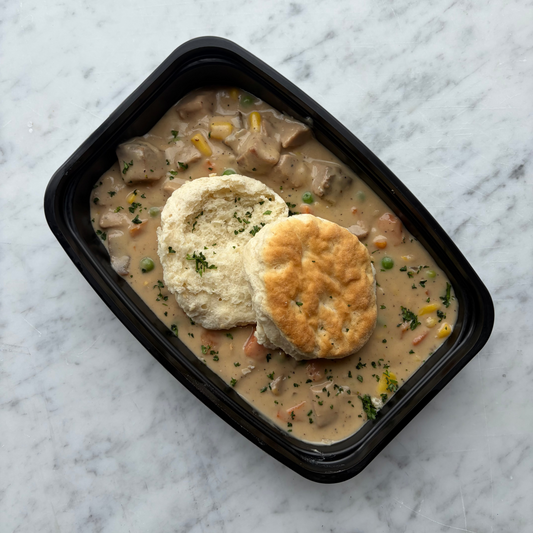 Homemade Beef & Vegetable Pot Pie