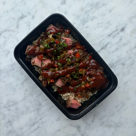 Chipotle BBQ Steak Fajita Bowl GF, DF
