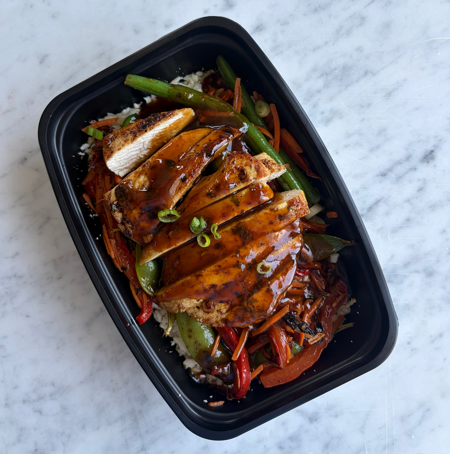 Low Carb Chicken & Asian Cauliflower Rice