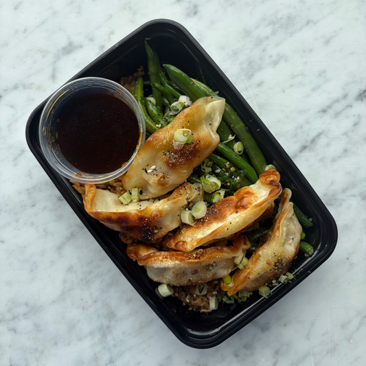 Potstickers & Fried Rice