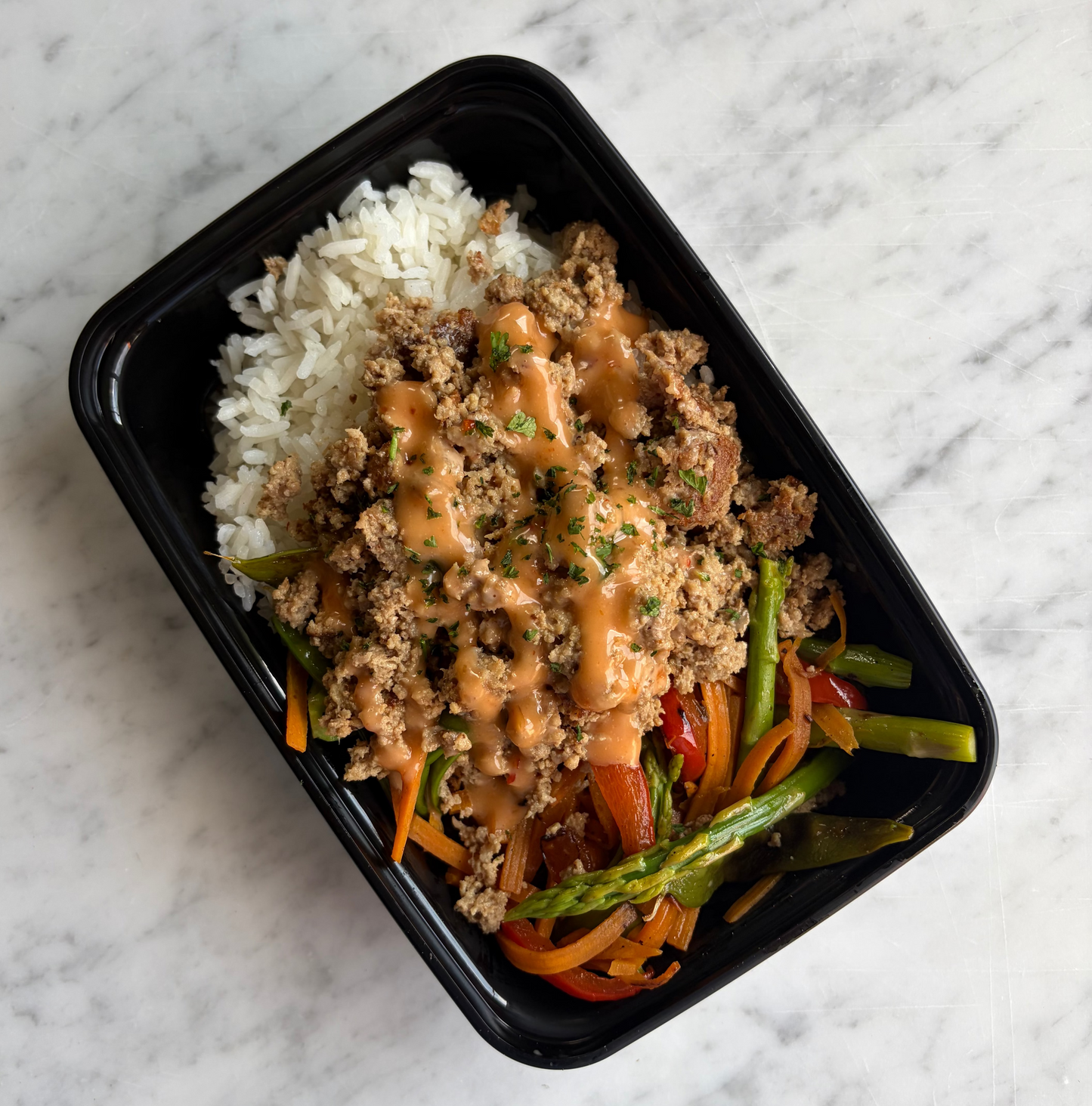 Bang Bang Turkey Rice Bowl