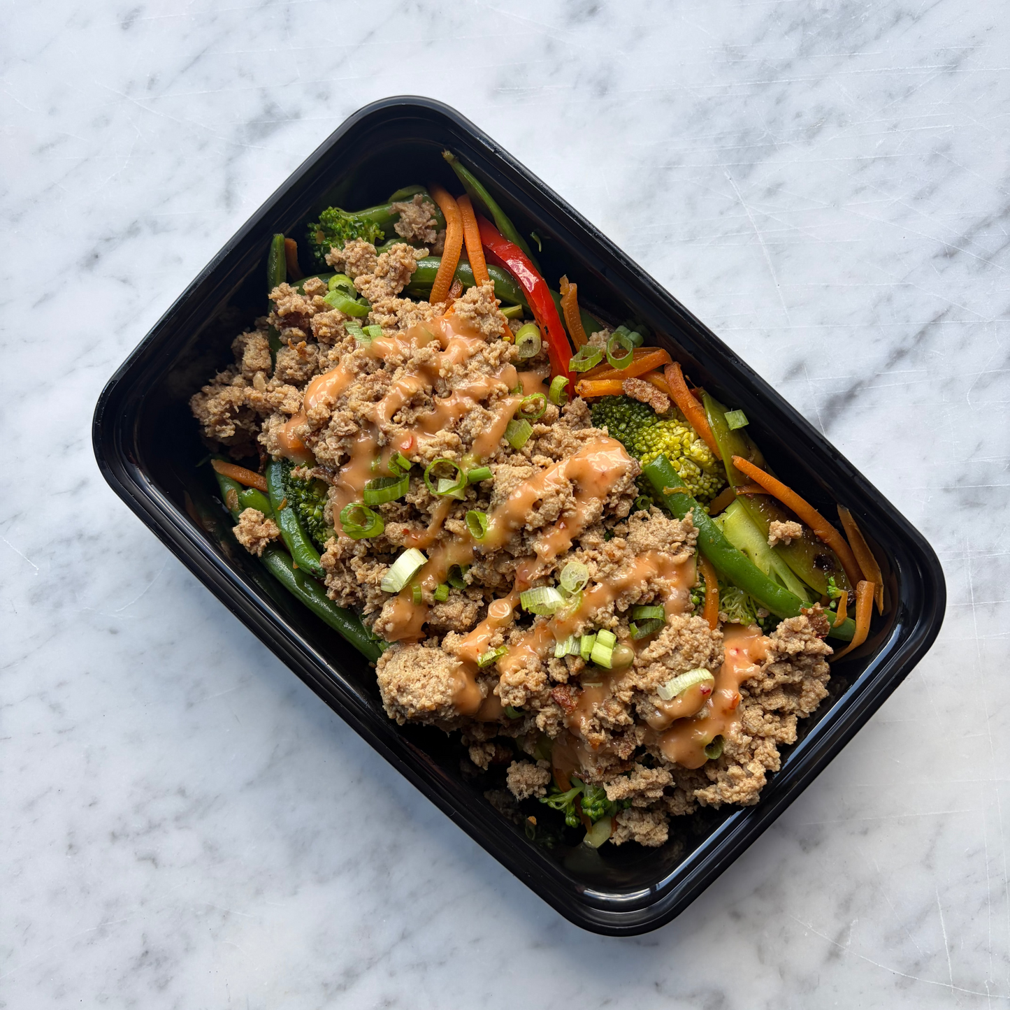 Low Carb Bang Bang Turkey Bowl