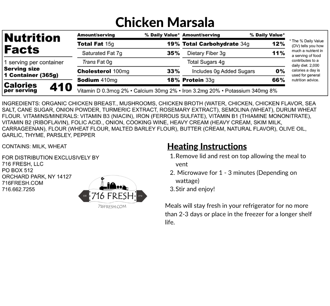 Chicken Marsala