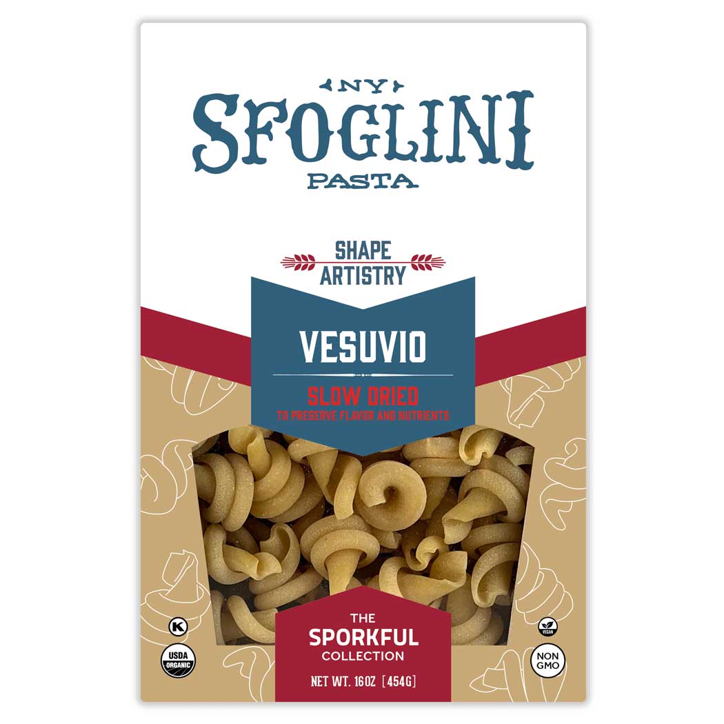 X -TRA Vesuvio, Organic Durum Semolina Pasta