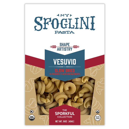X -TRA Vesuvio, Organic Durum Semolina Pasta