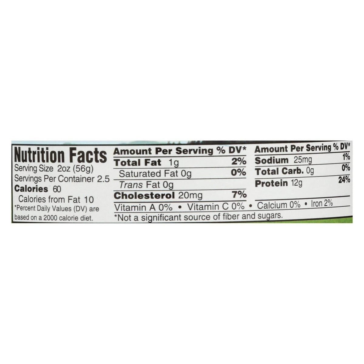 Wild Planet Organic No Salt Chicken Breast - 12 Pack, 5 Oz