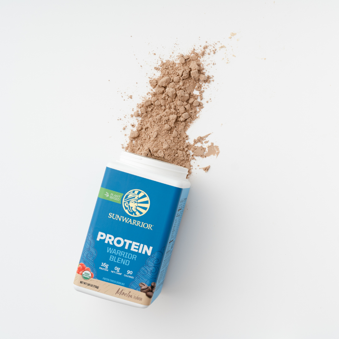 Warrior Blend Mocha Protein - Pea Protein Powder: 375g