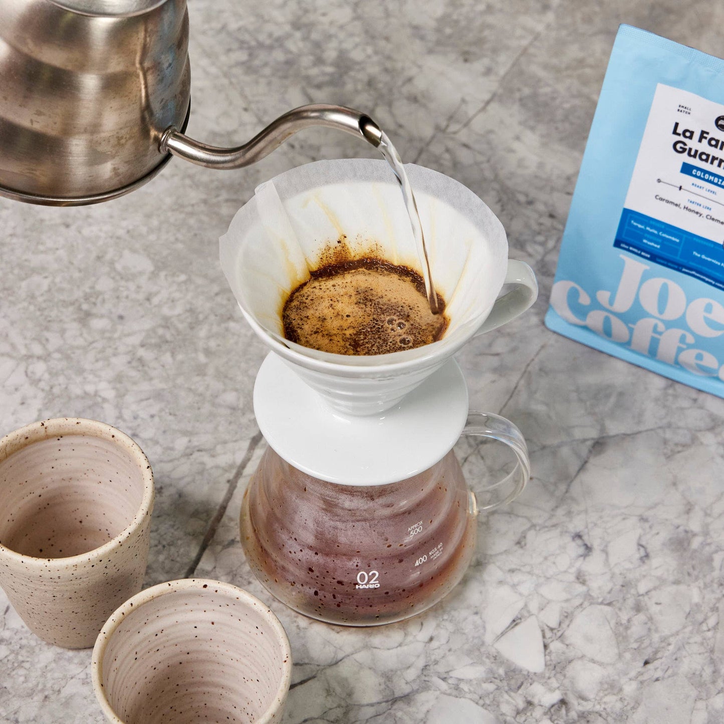 X- TRA La Familia Guarnizo, Single Origin, Light Roast Coffee, 12 oz, Kosher, Rainforest Alliance Certified, NYC Roaster: Ground