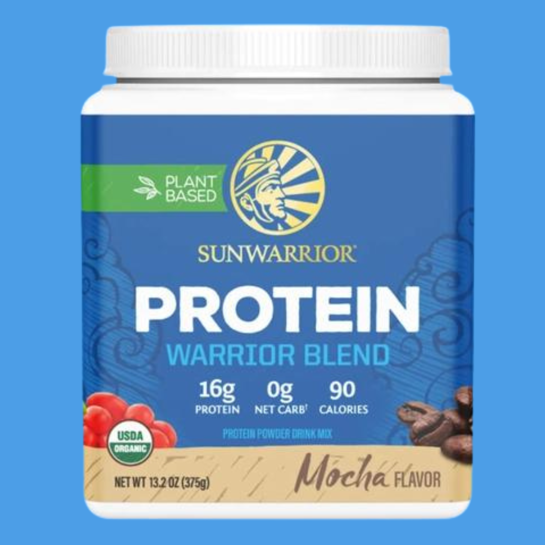 Warrior Blend Mocha Protein - Pea Protein Powder: 375g