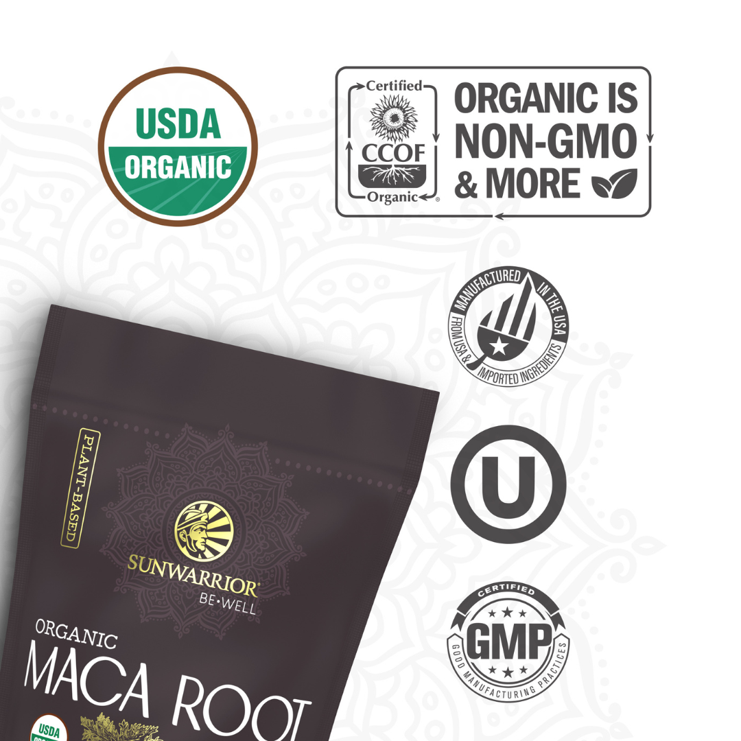 Be Well Maca Powder Mix- Organic, Plant-Based, Adaptogenic