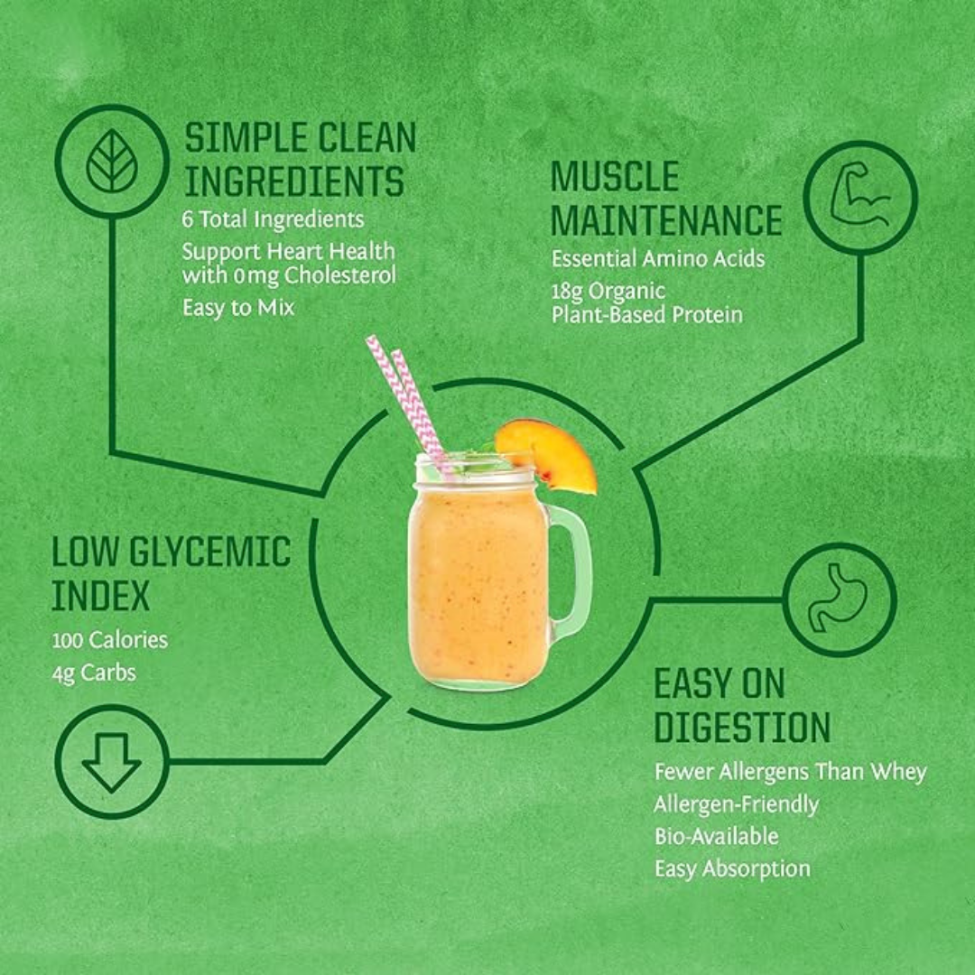 Classic Chocolate - Vegan Brown Rice Protein Powder: 375g