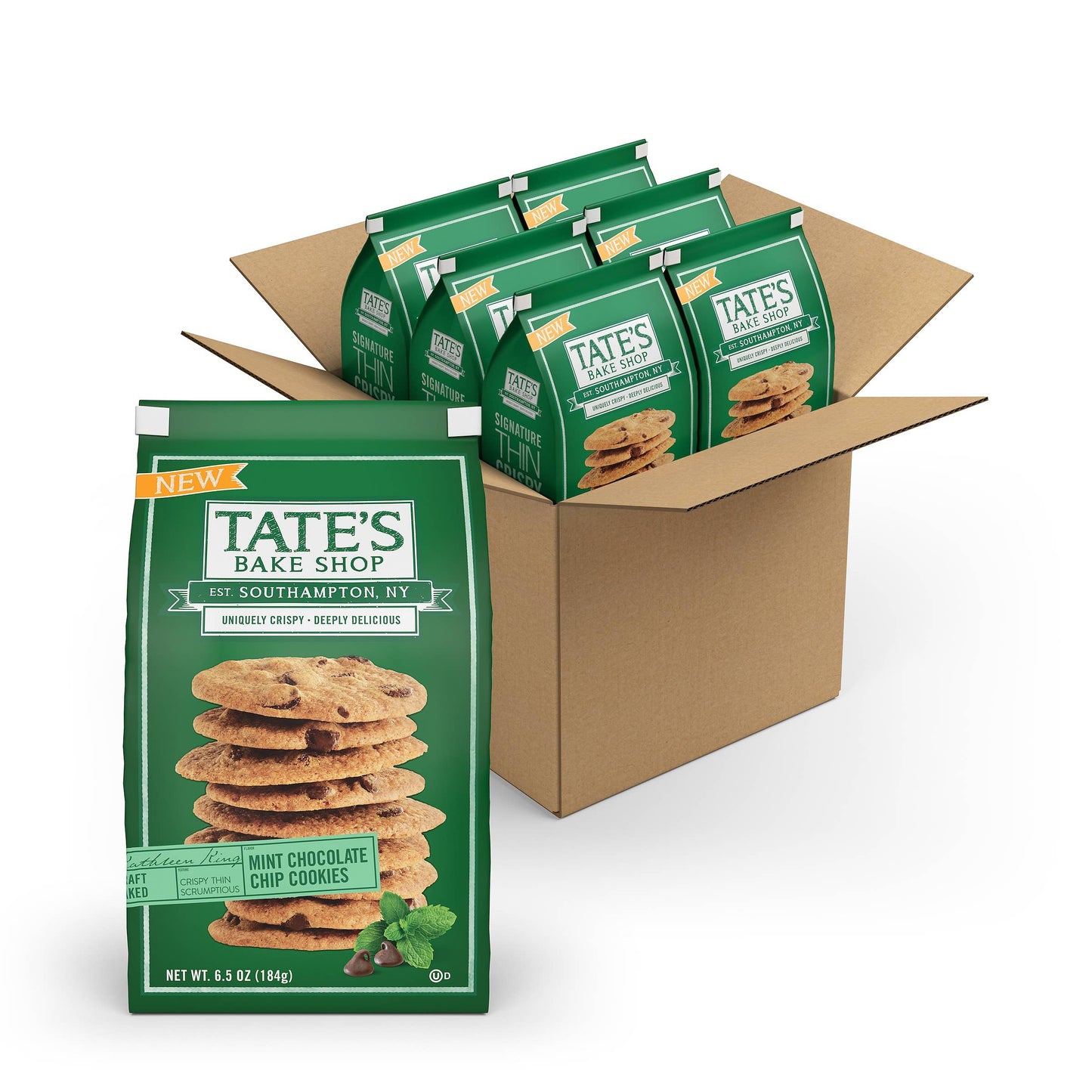 Mint Chocolate Chip Cookies | 6.5oz | 6 Count