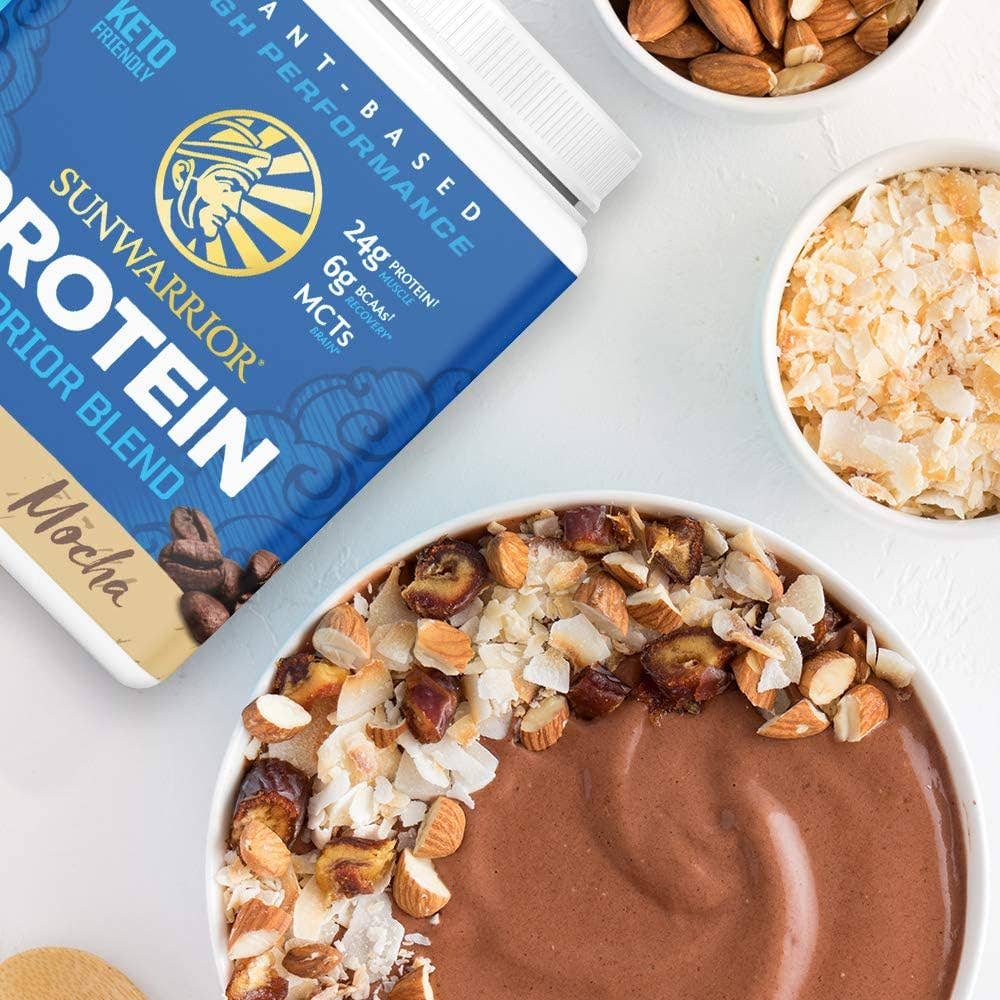 Warrior Blend Mocha Protein - Pea Protein Powder: 375g