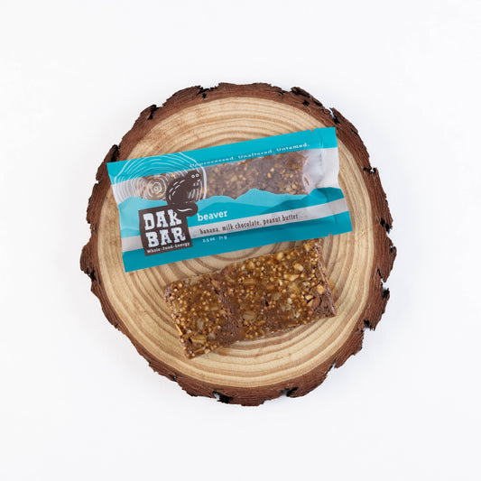 X-TRA Beaver Bar -Milk Chocolate, Peanut Butter & Banana Snack Bar