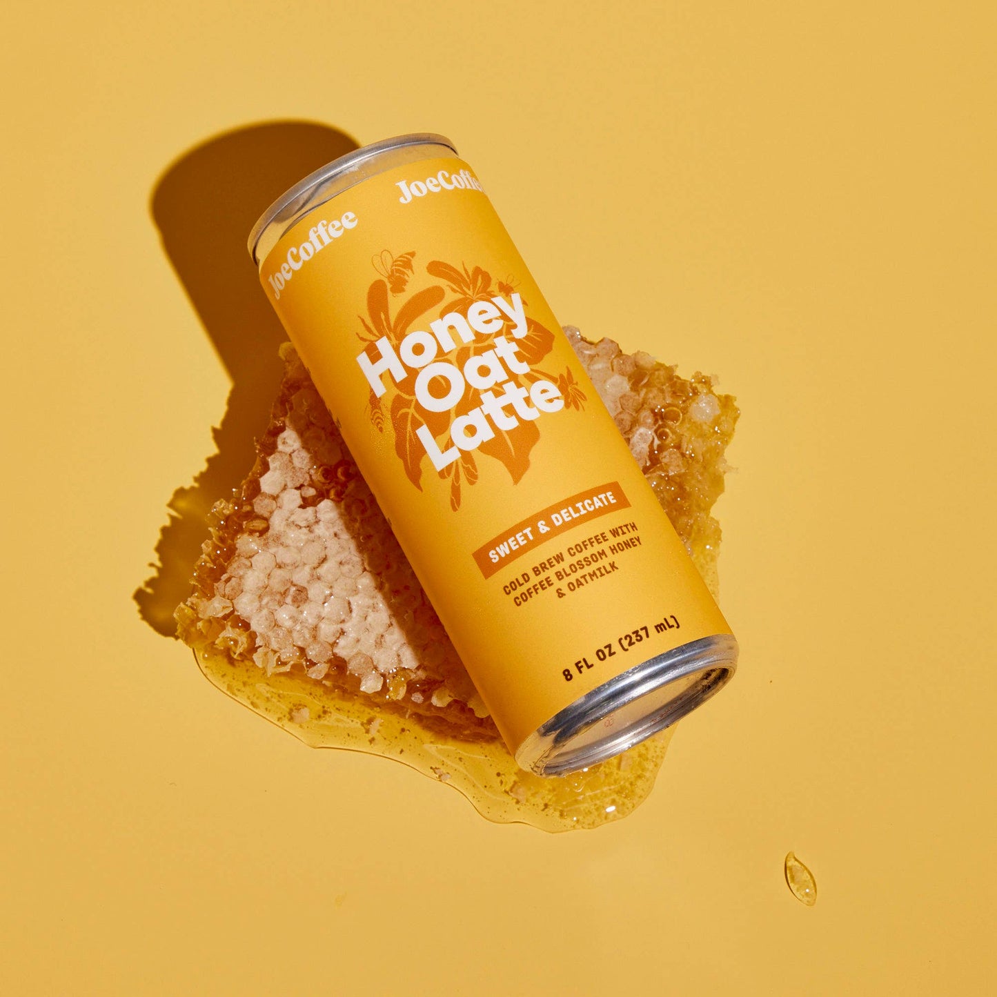 X - TRA Cold Brew Coffee Cans - Honey Oat Latte, Ready to Drink, 1 can, Dairy Free and Slightly Sweet