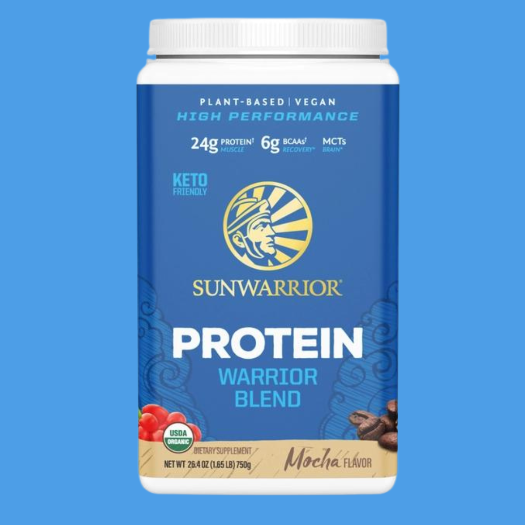 Warrior Blend Mocha Protein - Pea Protein Powder: 375g