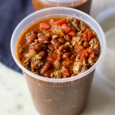 Homemade Beef Chili, GF, DF