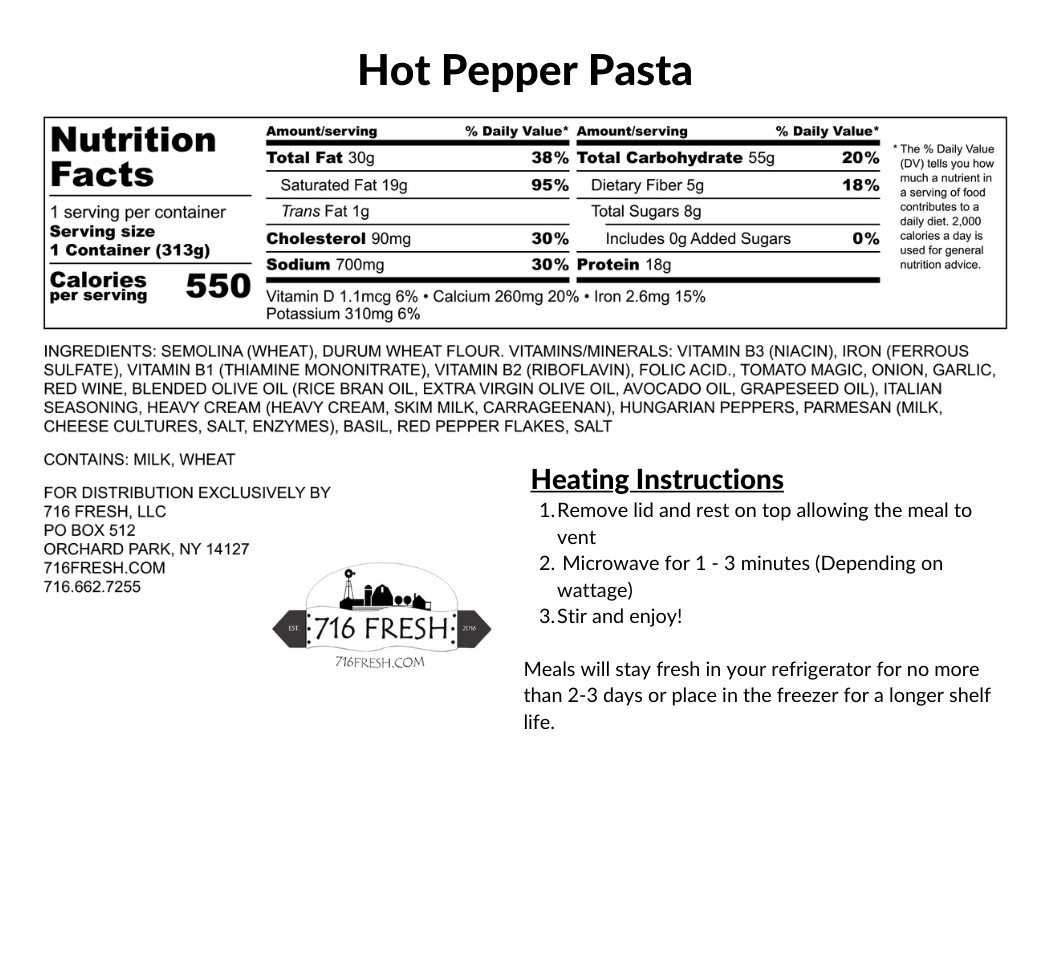 Hot Pepper Pasta