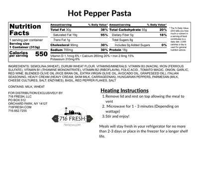 Hot Pepper Pasta