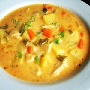 Buffalo Chicken Wing Soup