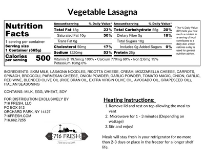 Vegetable Lasagna