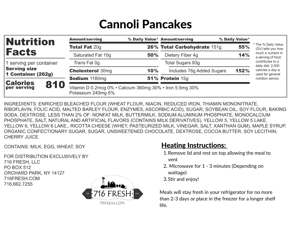 Cannoli Pancakes